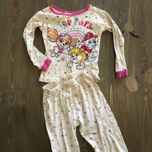 5/$20 Paw patrol long sleeve pajama